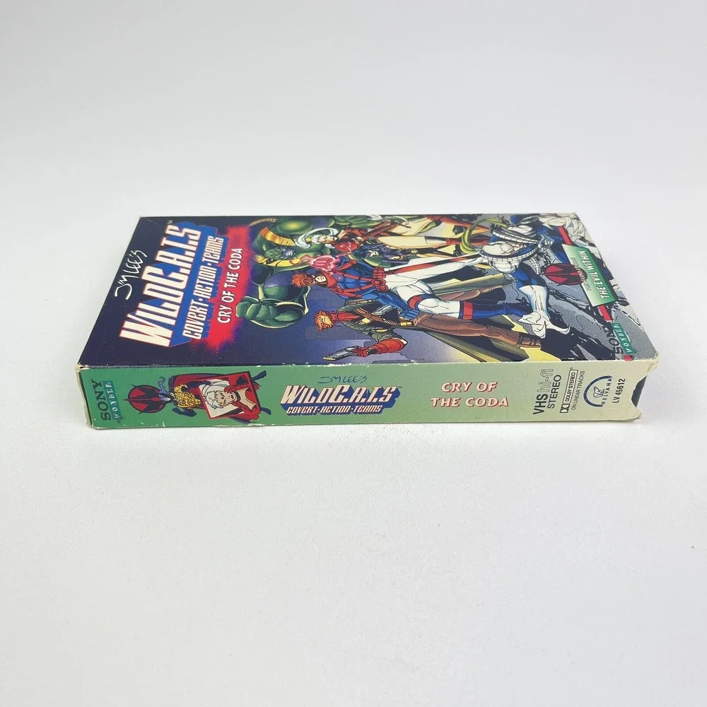 Jim Lee WILDCATS Cry of the Coda Vintage VHS Wildcats